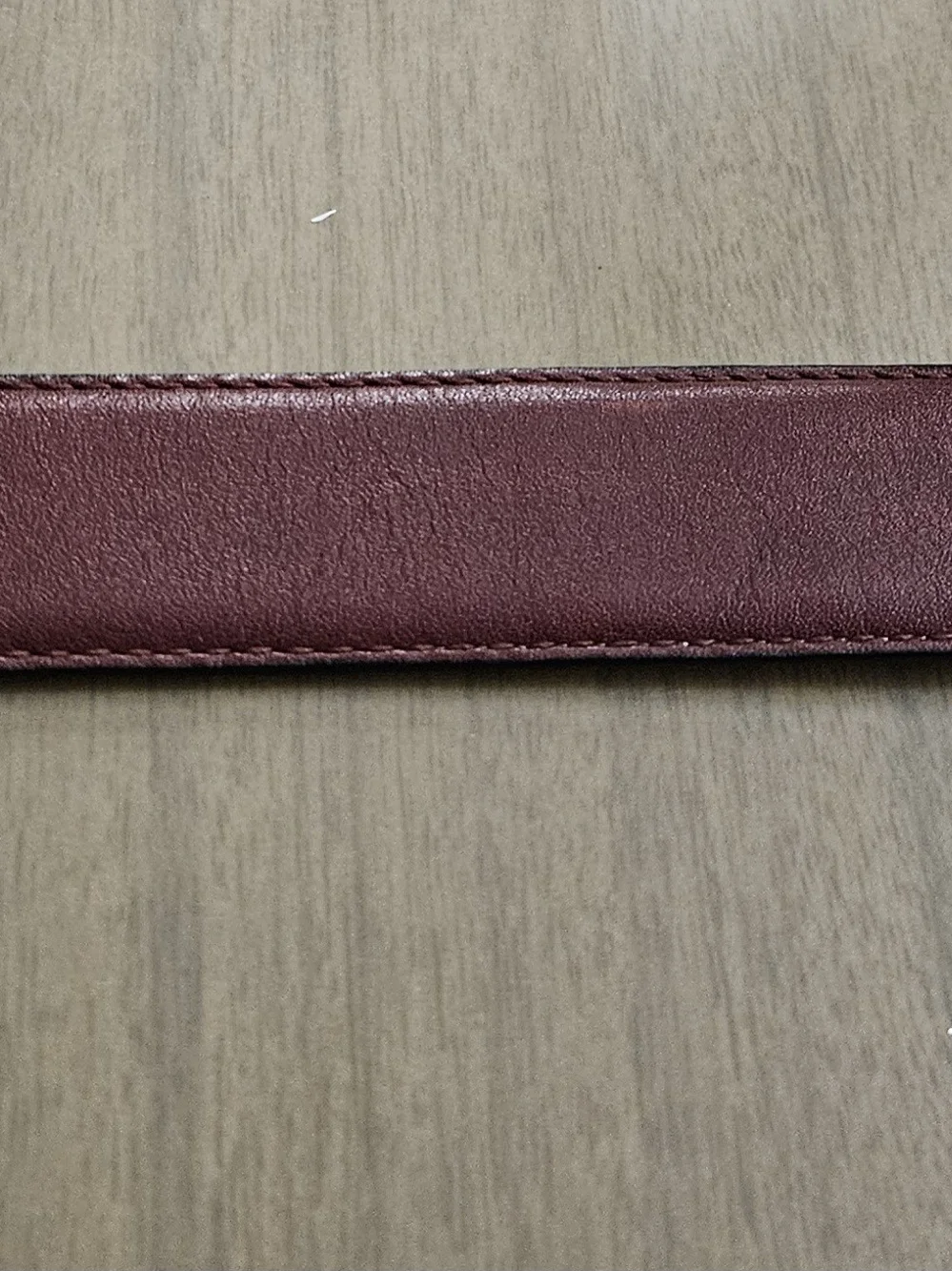 VINTAGE Yves Saint Laurent CASSANDRE ,CHERRY MORELLO LEATHER BELT